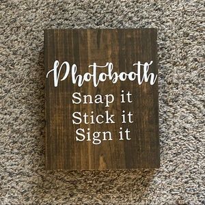 Photobooth Sign